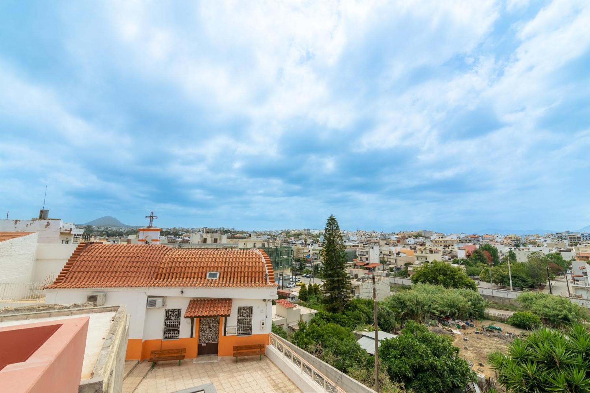 City Loft Near The Airport With Seaview Heraklion  Luaran gambar